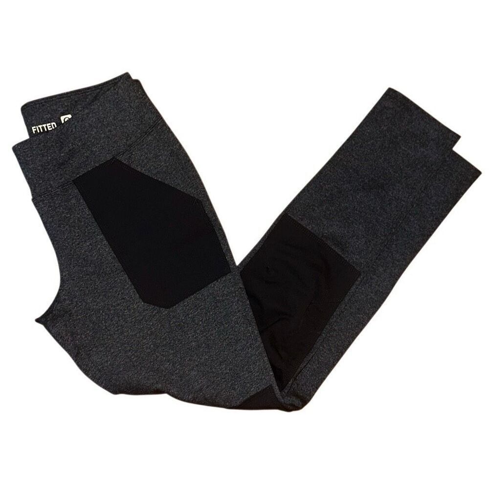 Carhartt FORCE FITTED lightweight UTILITY LEGGING women sz MED 8 gray/ black
